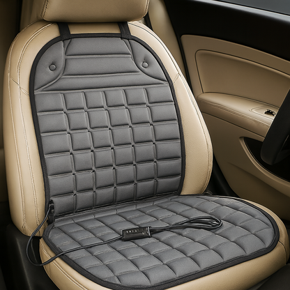 Coussin chauffant pour siège auto