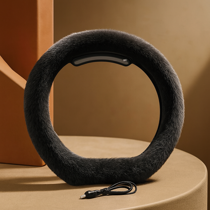 Housse de volant chauffante sans fil