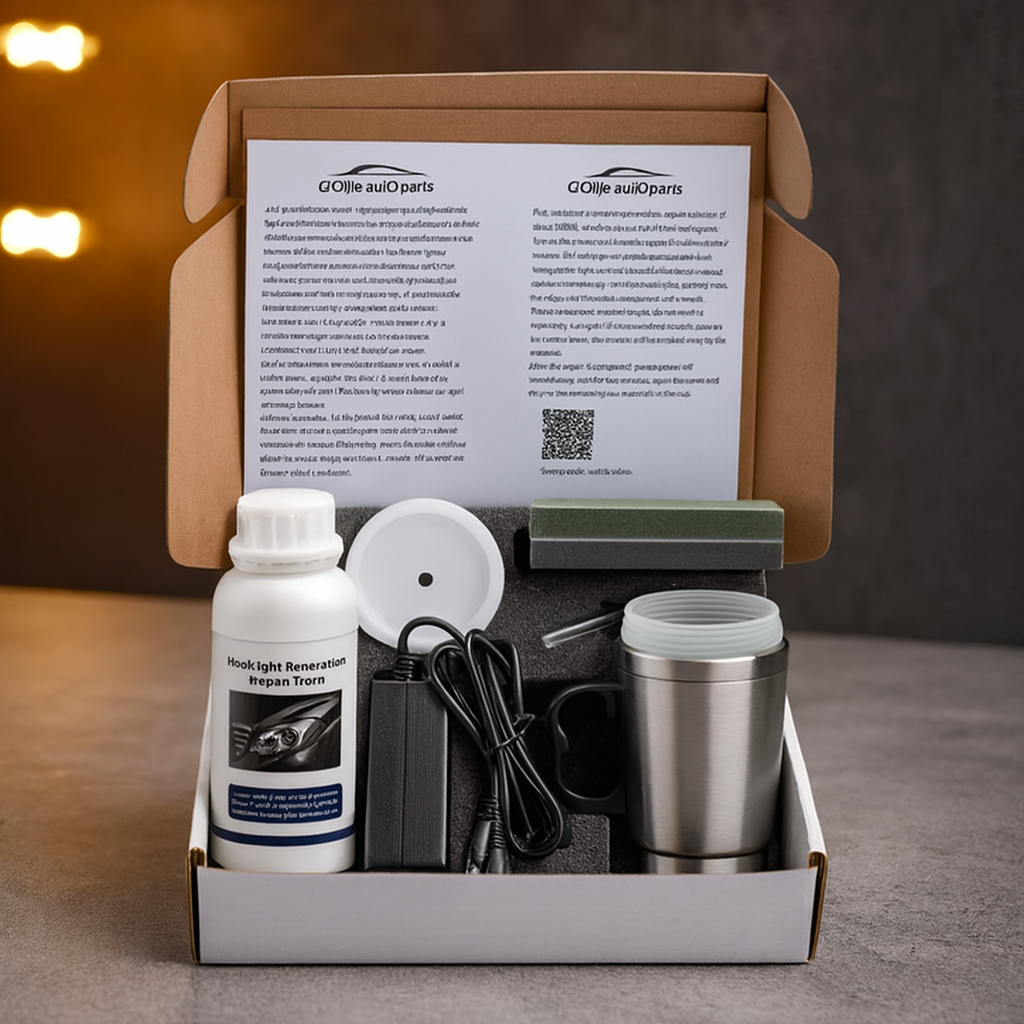 Kit de polissage et de rénovation pour phares