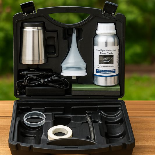 Kit de polissage et de rénovation pour phares