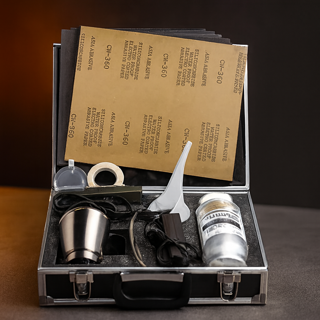 Kit de polissage et de rénovation pour phares