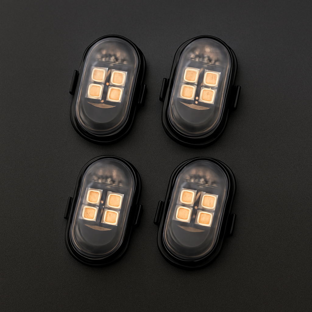 Feux stroboscopiques LED sans fil pour voiture