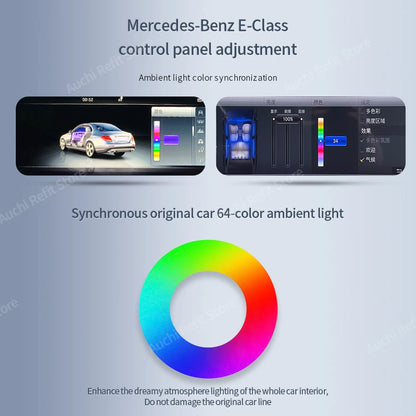 Éclairage d’ambiance 3D pour Mercedes-Benz Classe E Coupé AMG