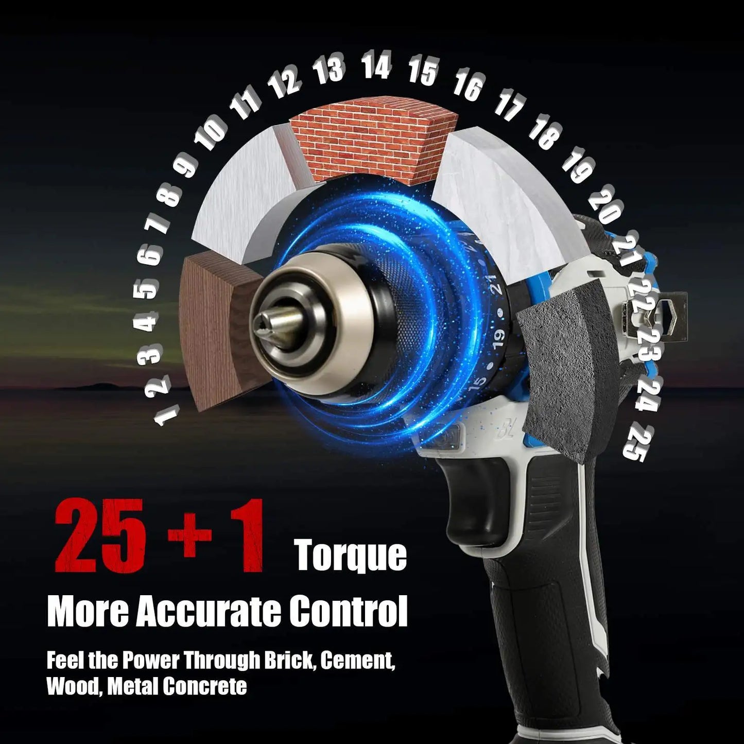 Perceuse sans fil sans balais