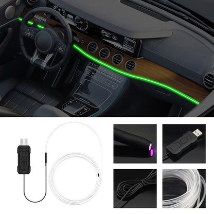Bande LED RGB pour intérieur de voiture