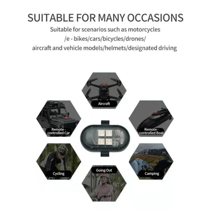 Feux stroboscopiques LED sans fil pour voiture