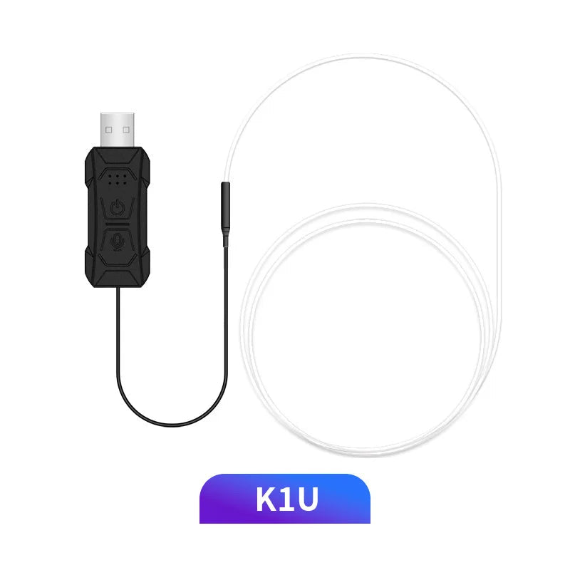 Bande LED RGB pour intérieur de voiture