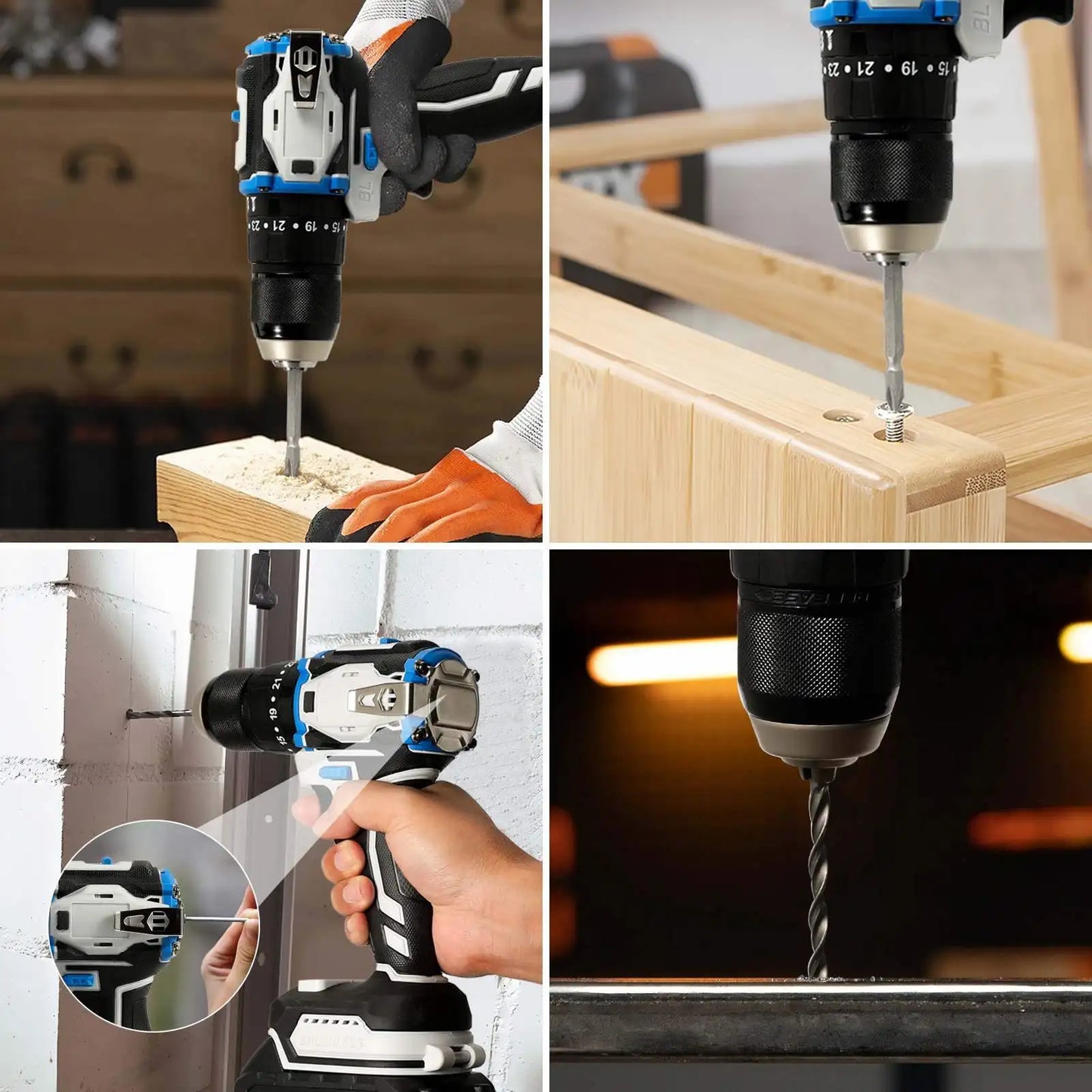 Perceuse sans fil sans balais