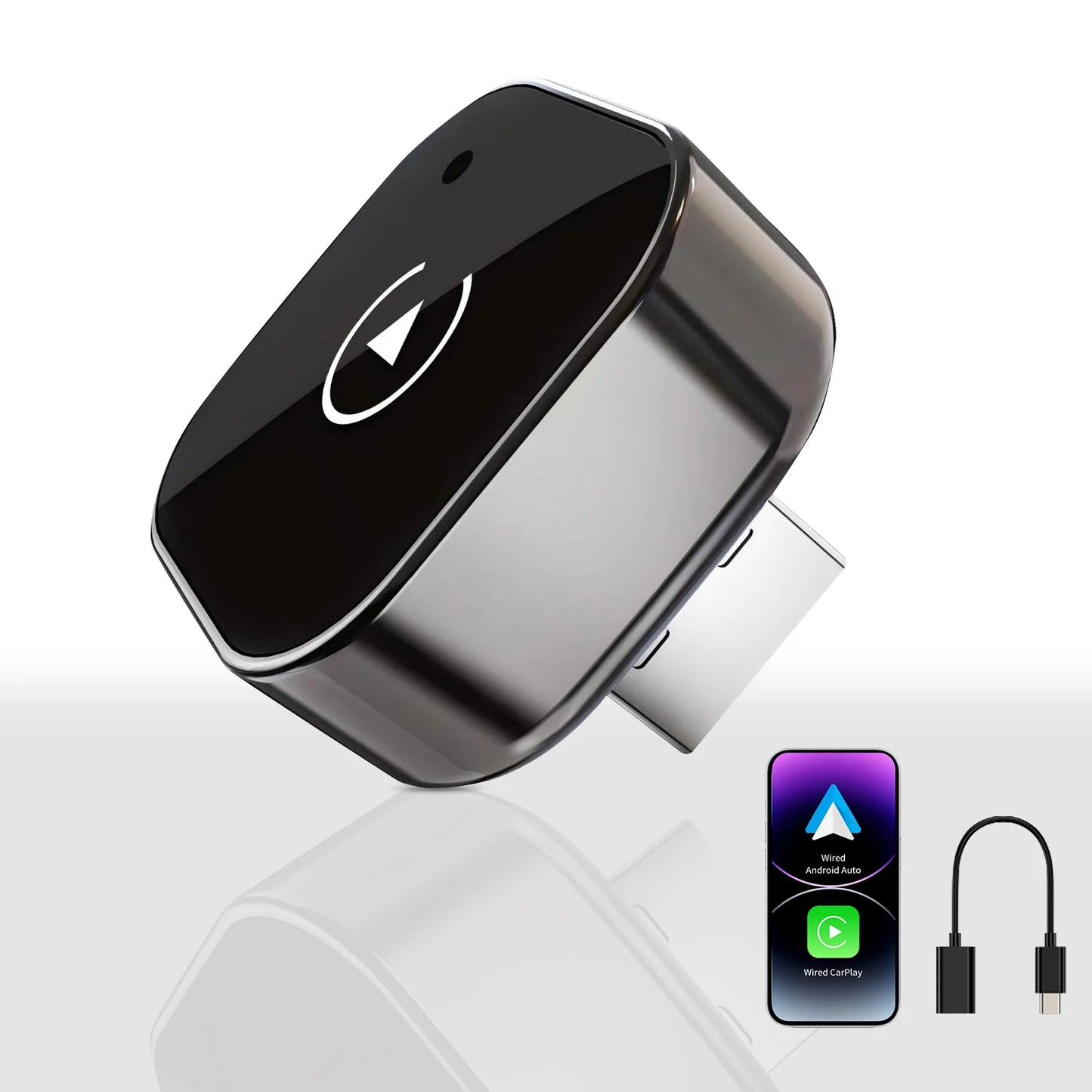 Adaptateur sans fil pour CarPlay et Android Auto