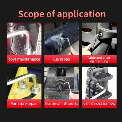 Jeu de 8 clés Allen